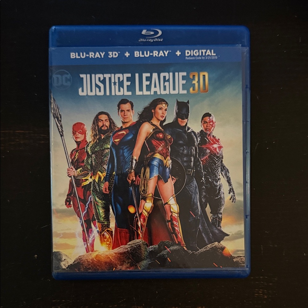 Justice League 3D Blu-ray